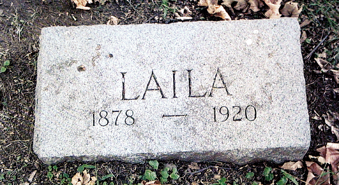 Laila Marsalis' grave