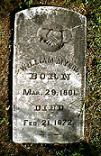 William Myers tombstone