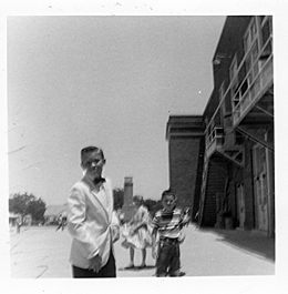 Backside of Rosemont School-- 1956