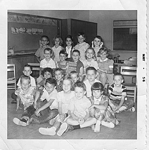 Rosemont first grade class -- 1956